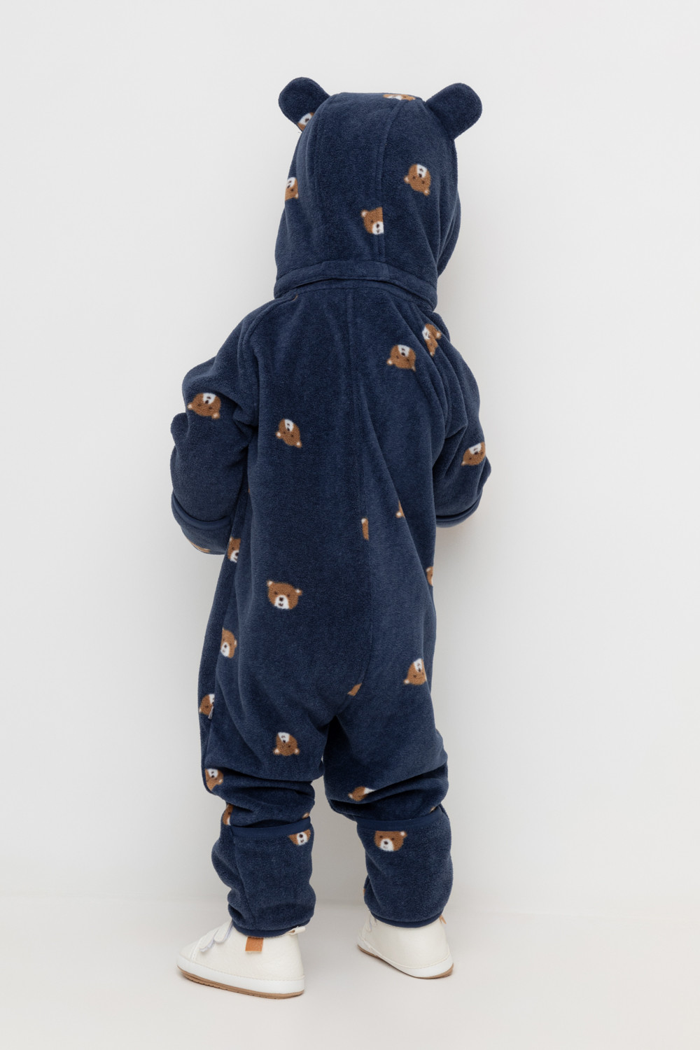 Комбинезон для мальчика, артикул: ФЛ 60008/н/2 ГР, цвет: темно-синий, фото 4