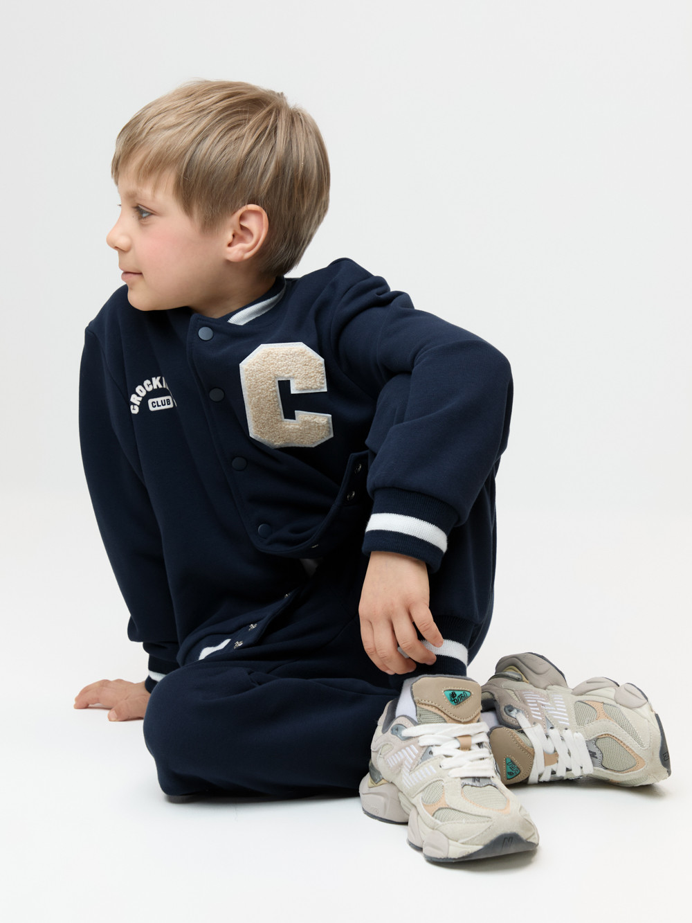 Жакет для мальчика, артикул: КР 302841, цвет: темно-синий, фото 4