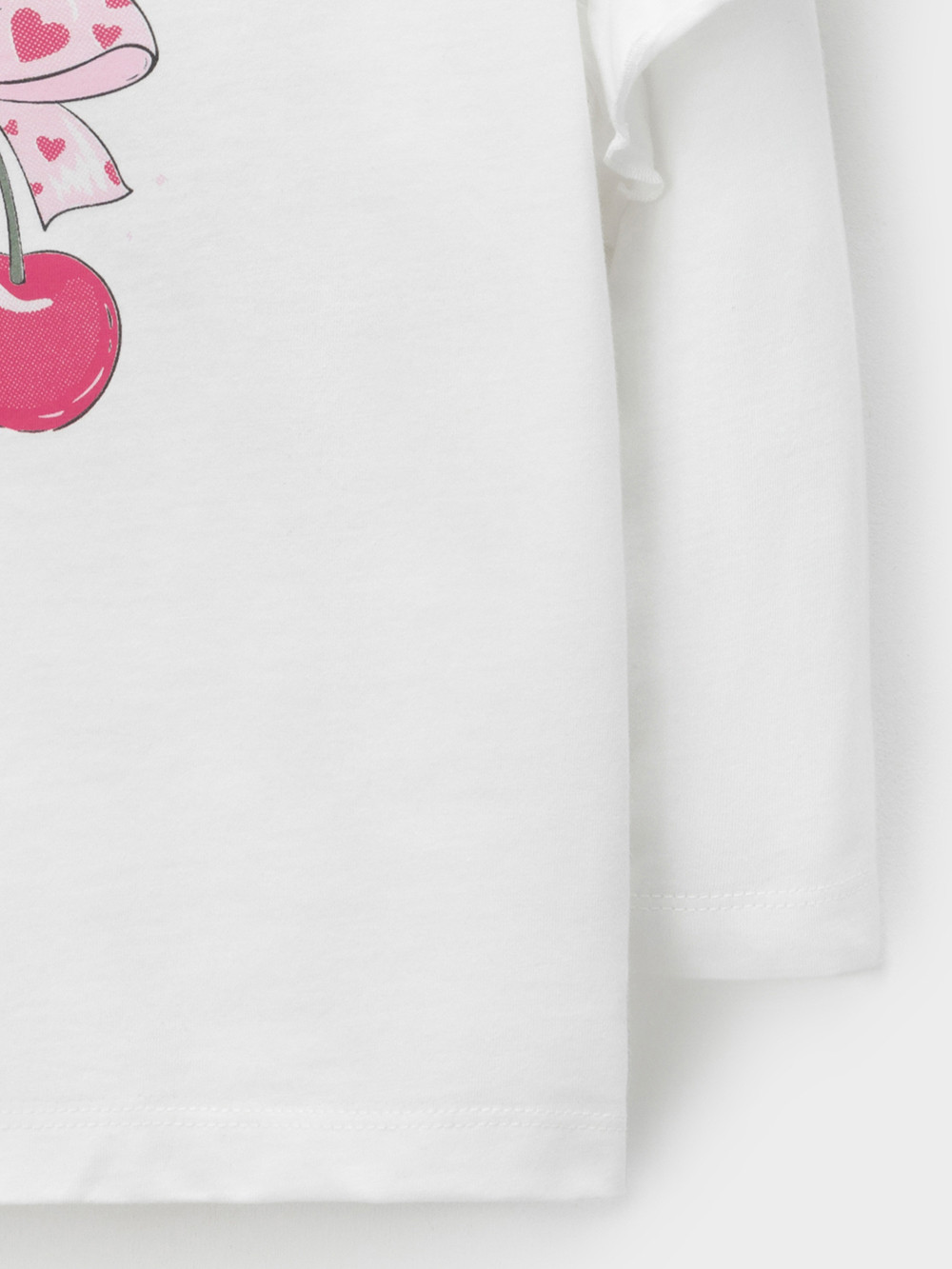 Лонгсливы для девочки, артикул: КР 302960, цвет: сахар, фото 4