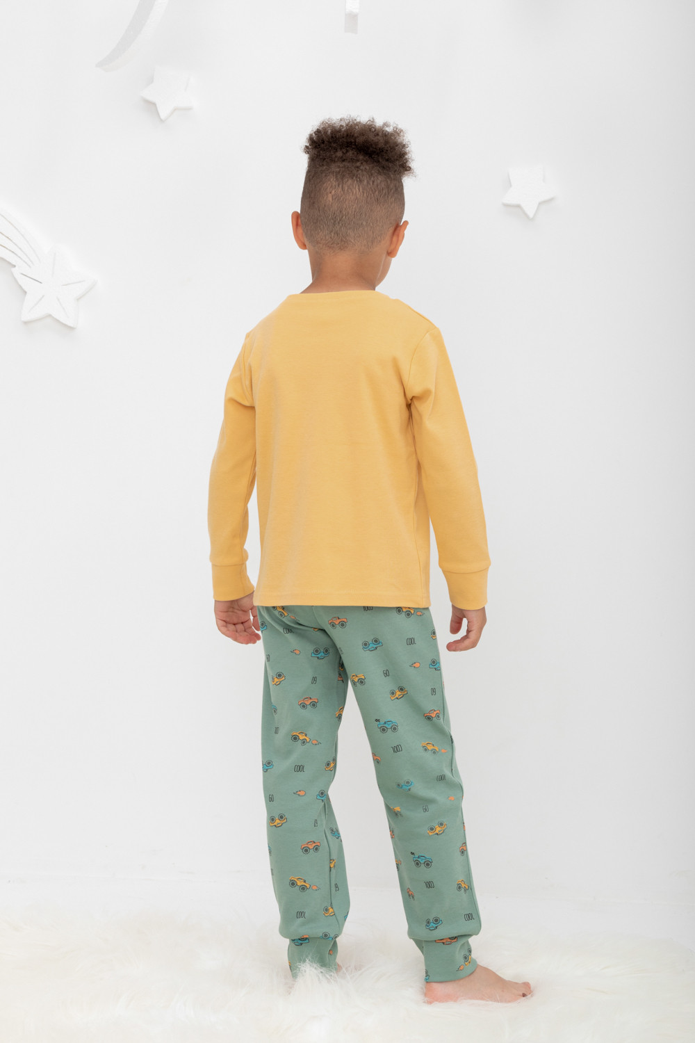 Пижама для мальчика, артикул: К 1541/25, цвет: желтый, фото 4
