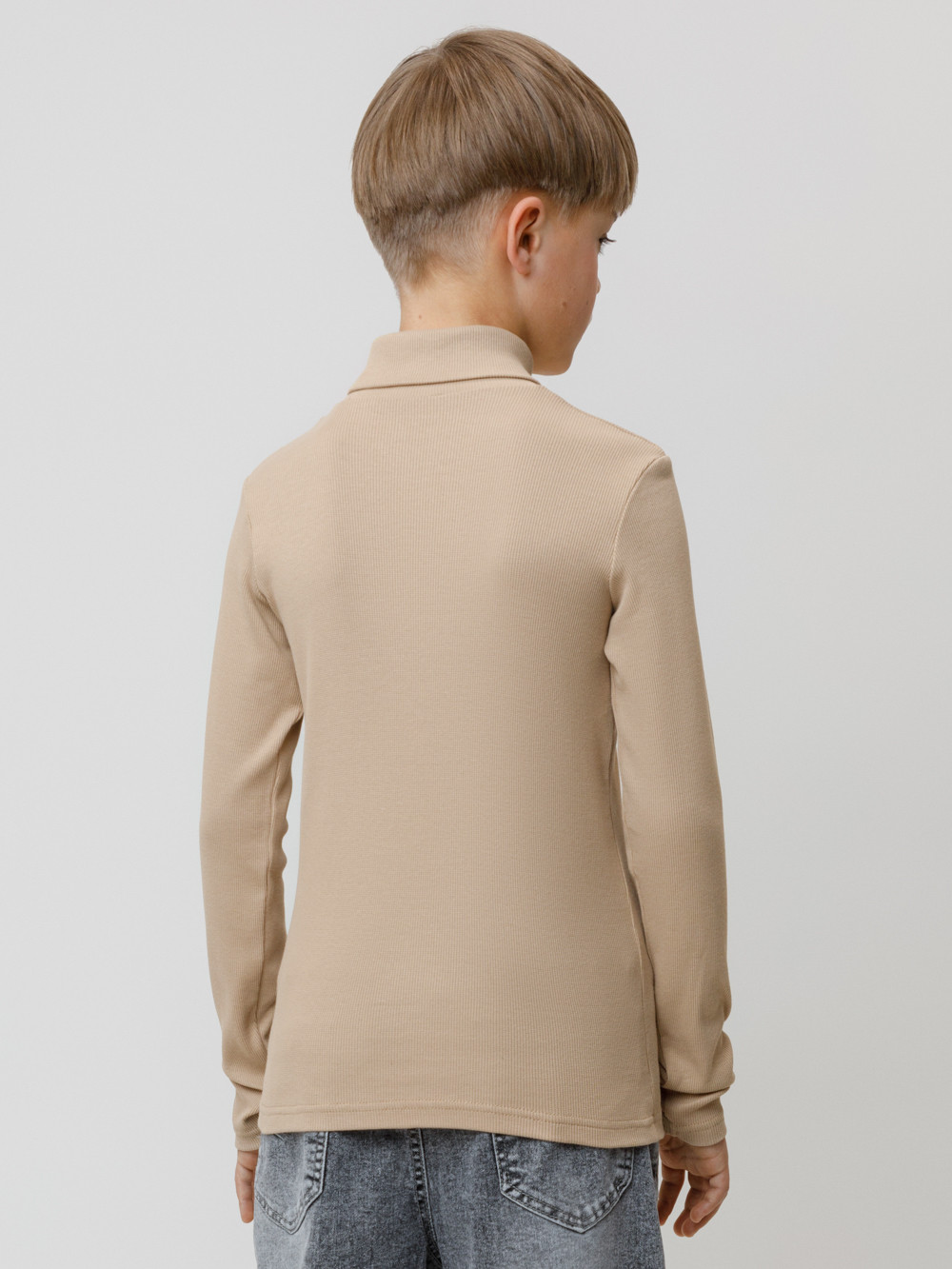 Водолазки для мальчика, артикул: КР 301477, цвет: бежевый, фото 4