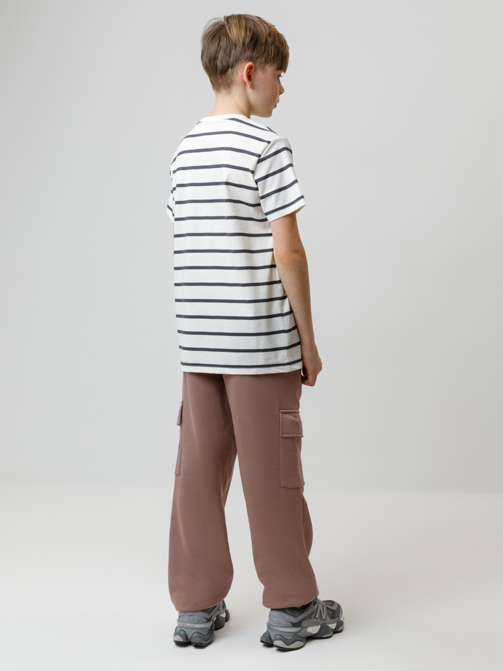 Брюки для мальчика, артикул: КР 400829, цвет: коричневый, фото 4
