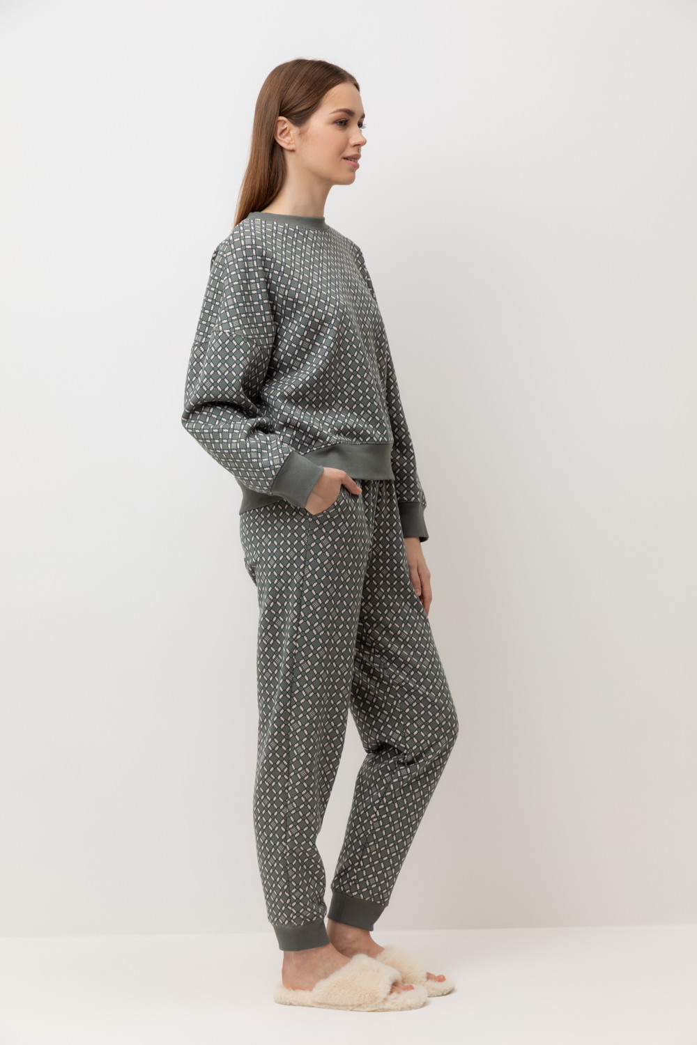 Комплекты для дома для мам, артикул: Е 20202, цвет: бежевый, фото 4