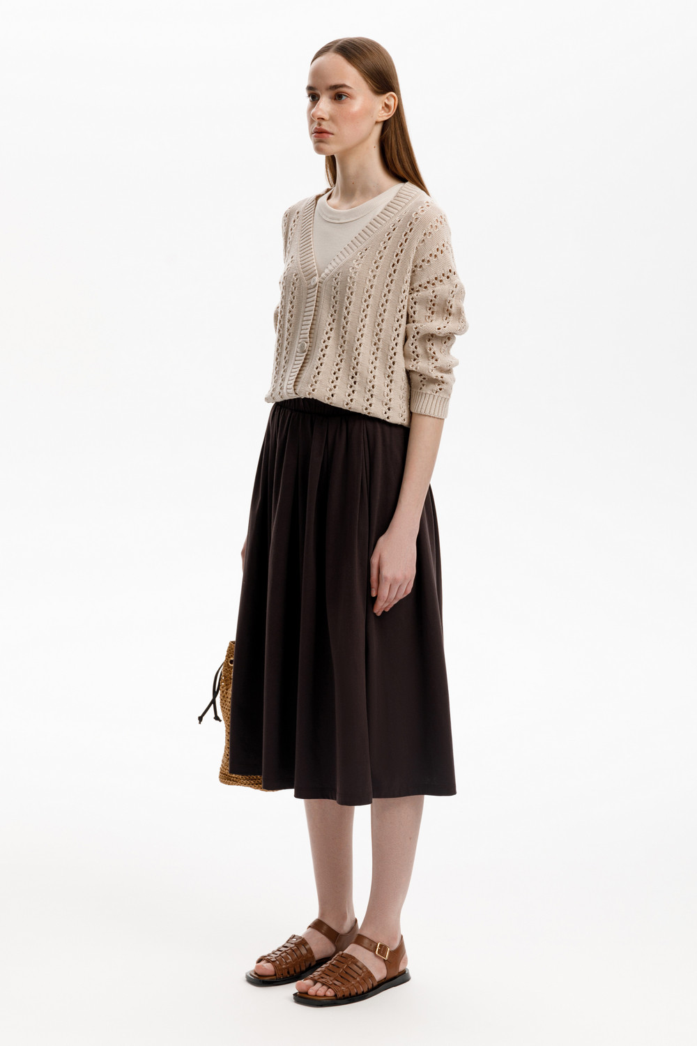 Жакеты, куртки женские для мам, артикул: ЕВ 30217, цвет: бежевый, фото 4