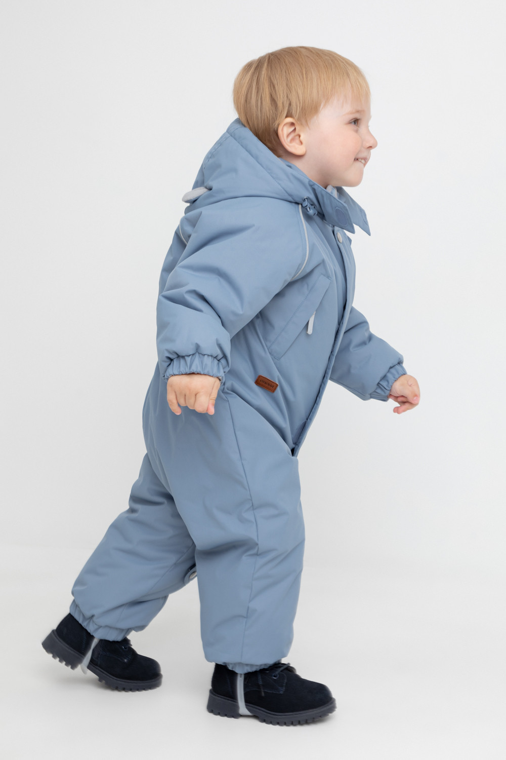 Комбинезоны утепленные для мальчика, артикул: ВК 60118/3 ГР, цвет: голубой, фото 4