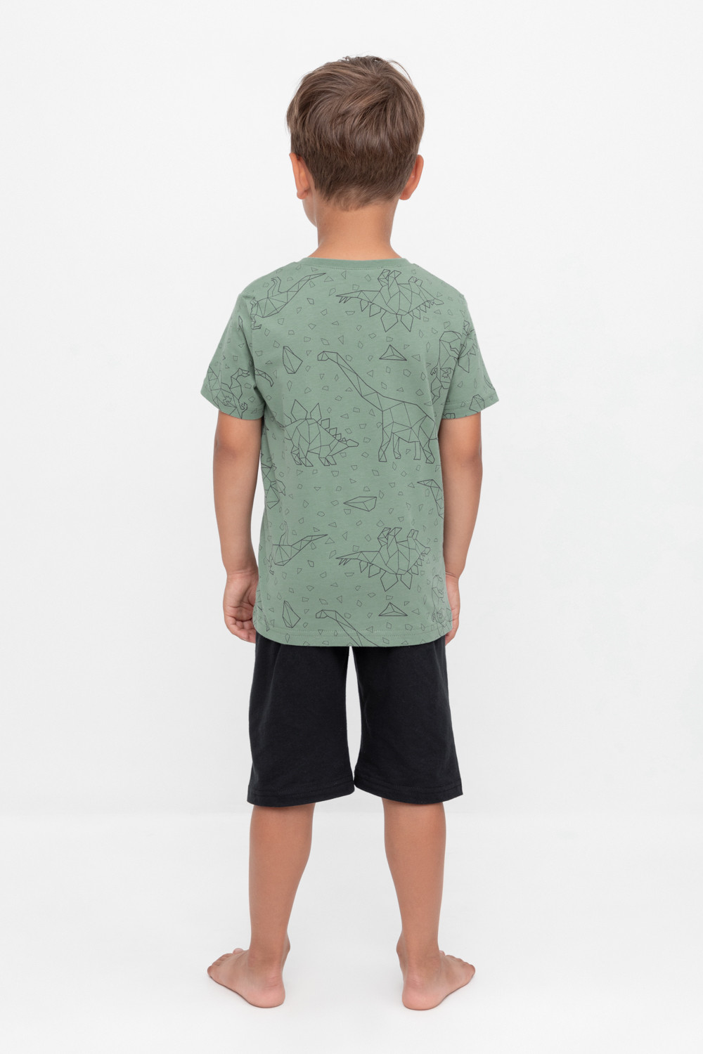 Пижама для мальчика, артикул: К 1614, цвет: зеленый, фото 4