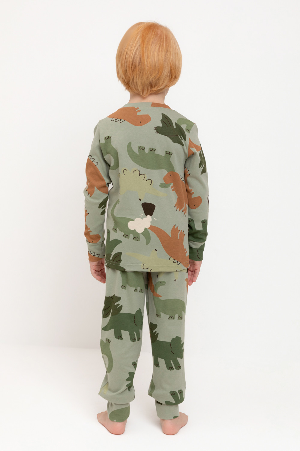 Пижама для мальчика, артикул: К 1552, цвет: хаки, фото 4