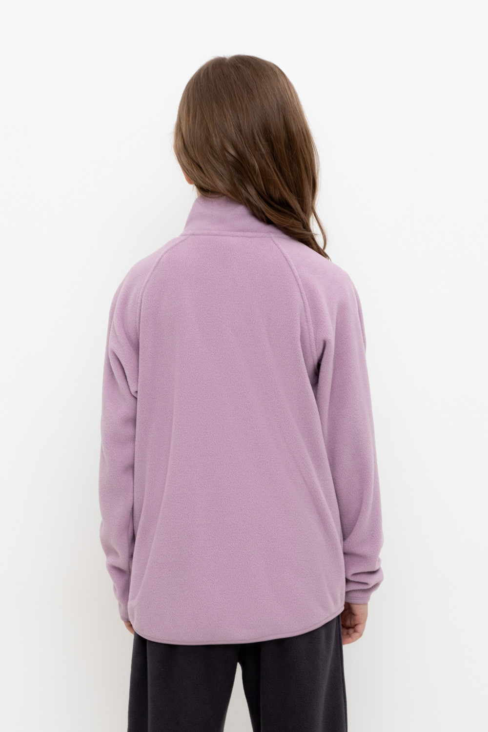 Куртка для девочки, артикул: ФЛ 34011/33 ГР, цвет: фиолетовый, фото 4