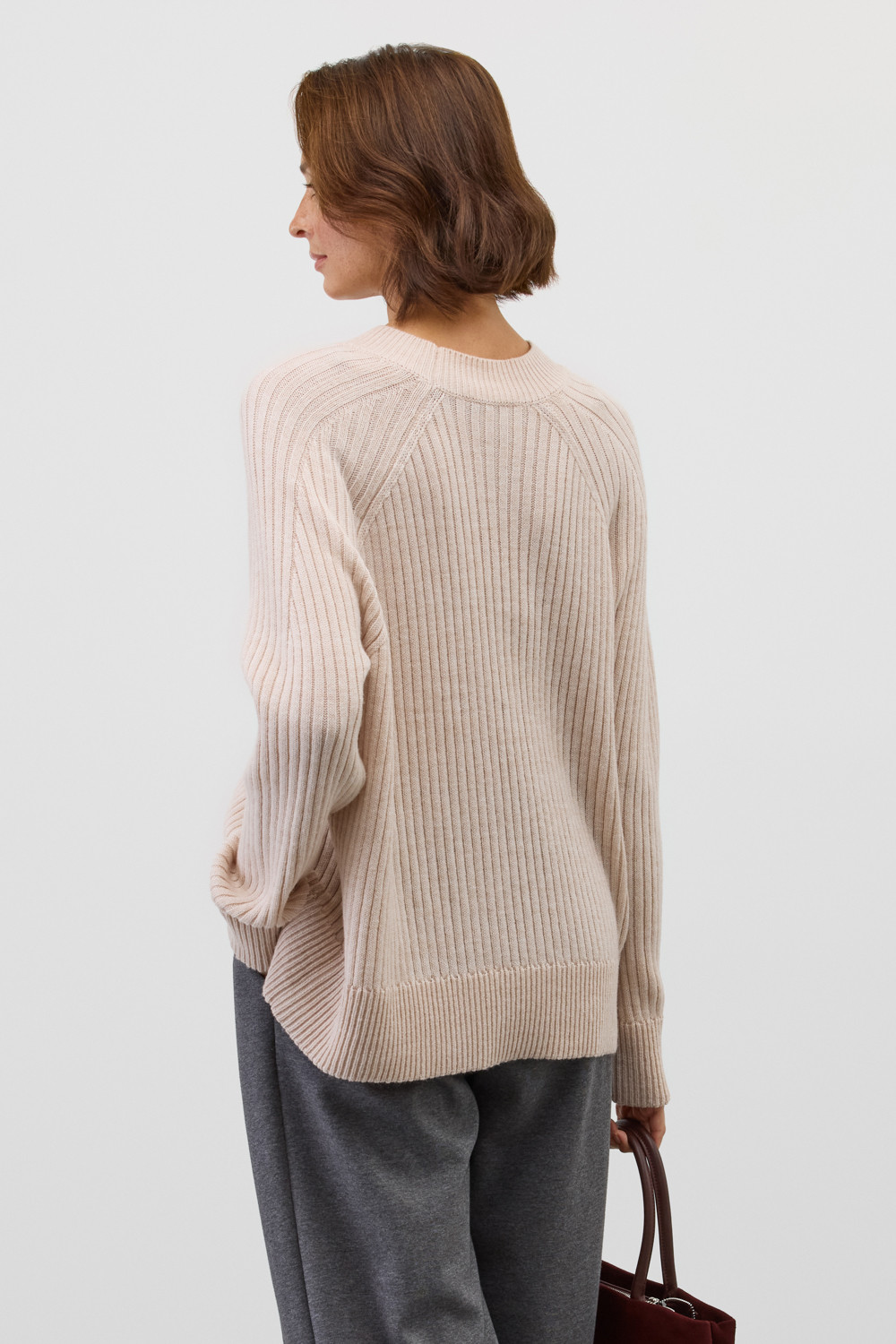 Джемперы женские для мам, артикул: ЕВ 30246/ш, цвет: желтый, фото 4