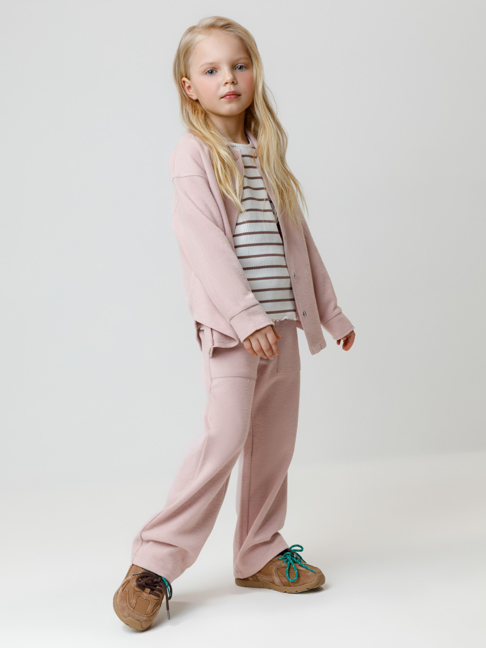 Рубашка для девочки, артикул: КР 302812, цвет: розовый, фото 4