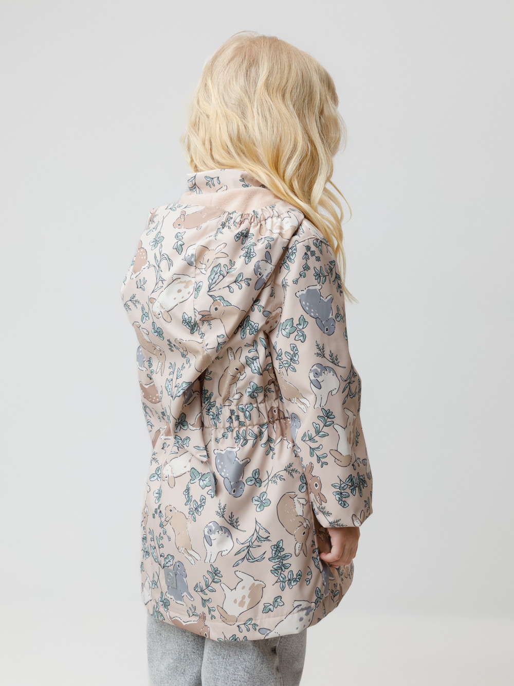 Куртка для девочки, артикул: ВК 32118/н/7 УЗГ, цвет: бежевый, фото 4