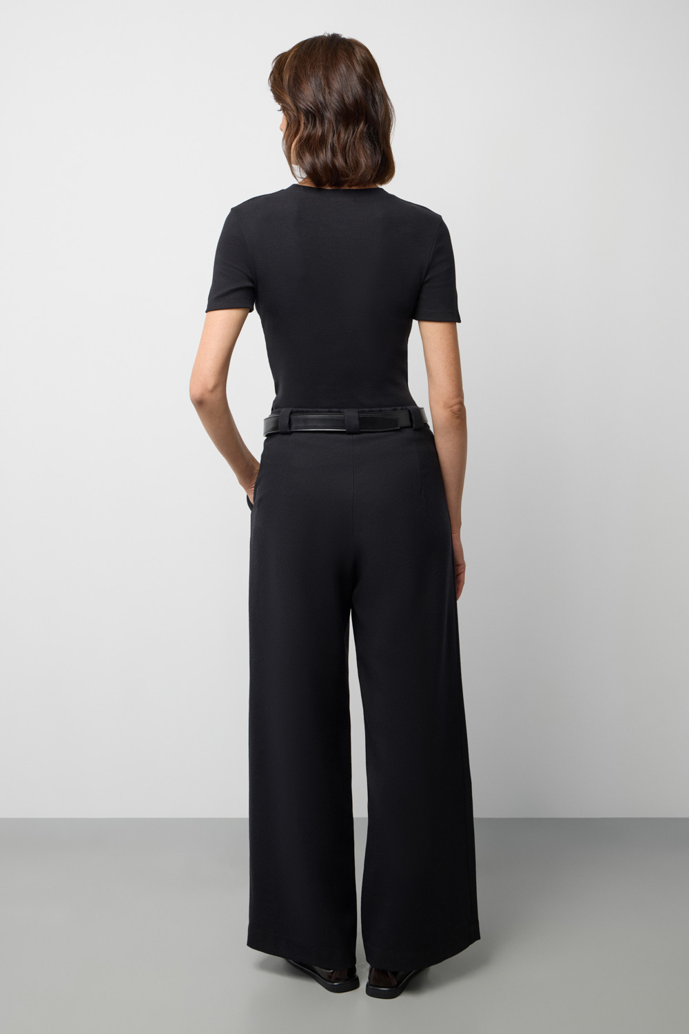 Брюки женские для мам, артикул: ЕТ 40030, цвет: черный, фото 4