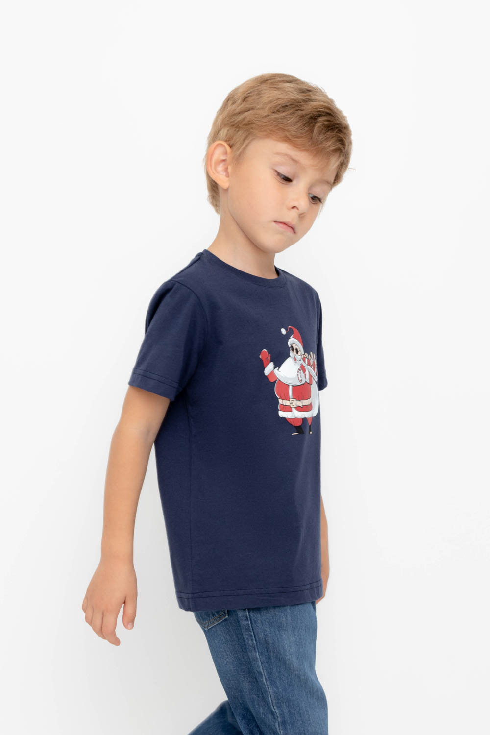 Футболки, артикул: К 302280, цвет: синий, фото 4