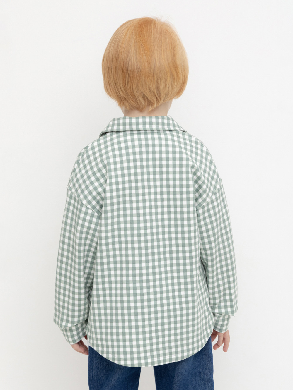 Рубашки для мальчика, артикул: КР 302567, цвет: зеленый, фото 4