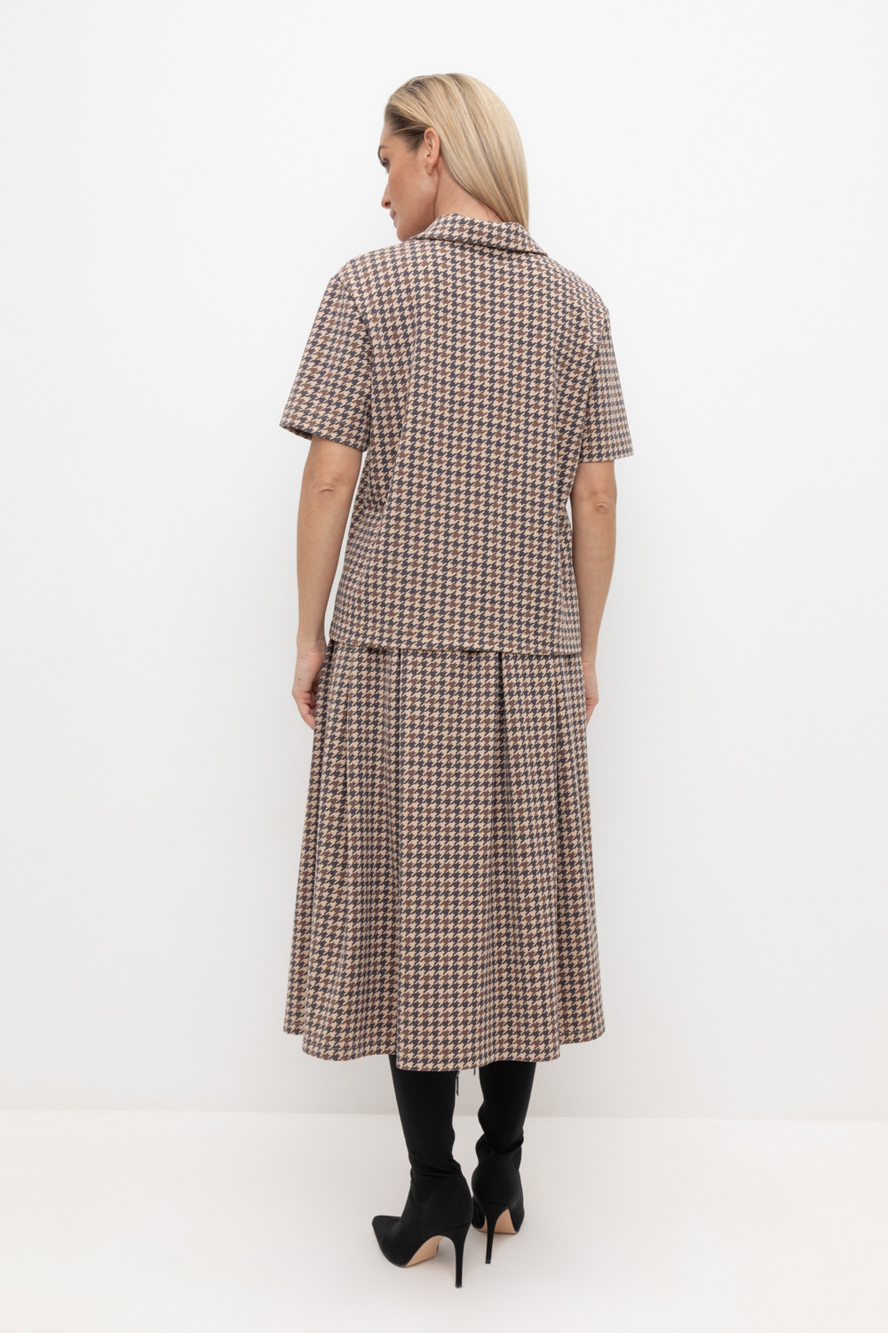 Футболки женские для мам, артикул: ЕВТ 3242, цвет: бежевый, фото 4