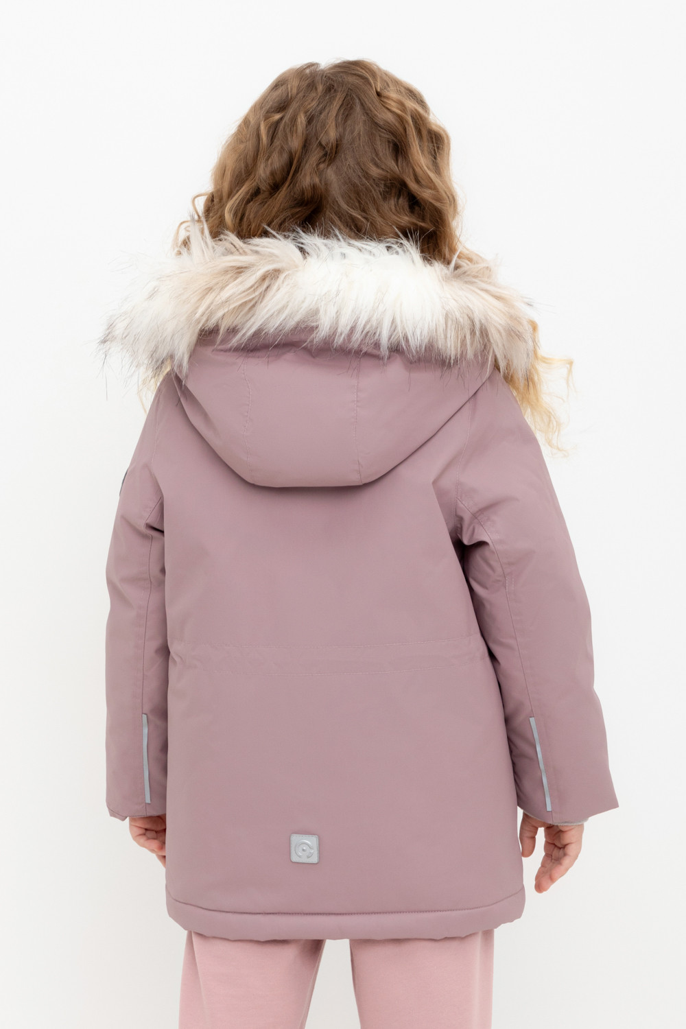 Куртка для девочки, артикул: ВК 38112/3 ГР, цвет: розовый, фото 4