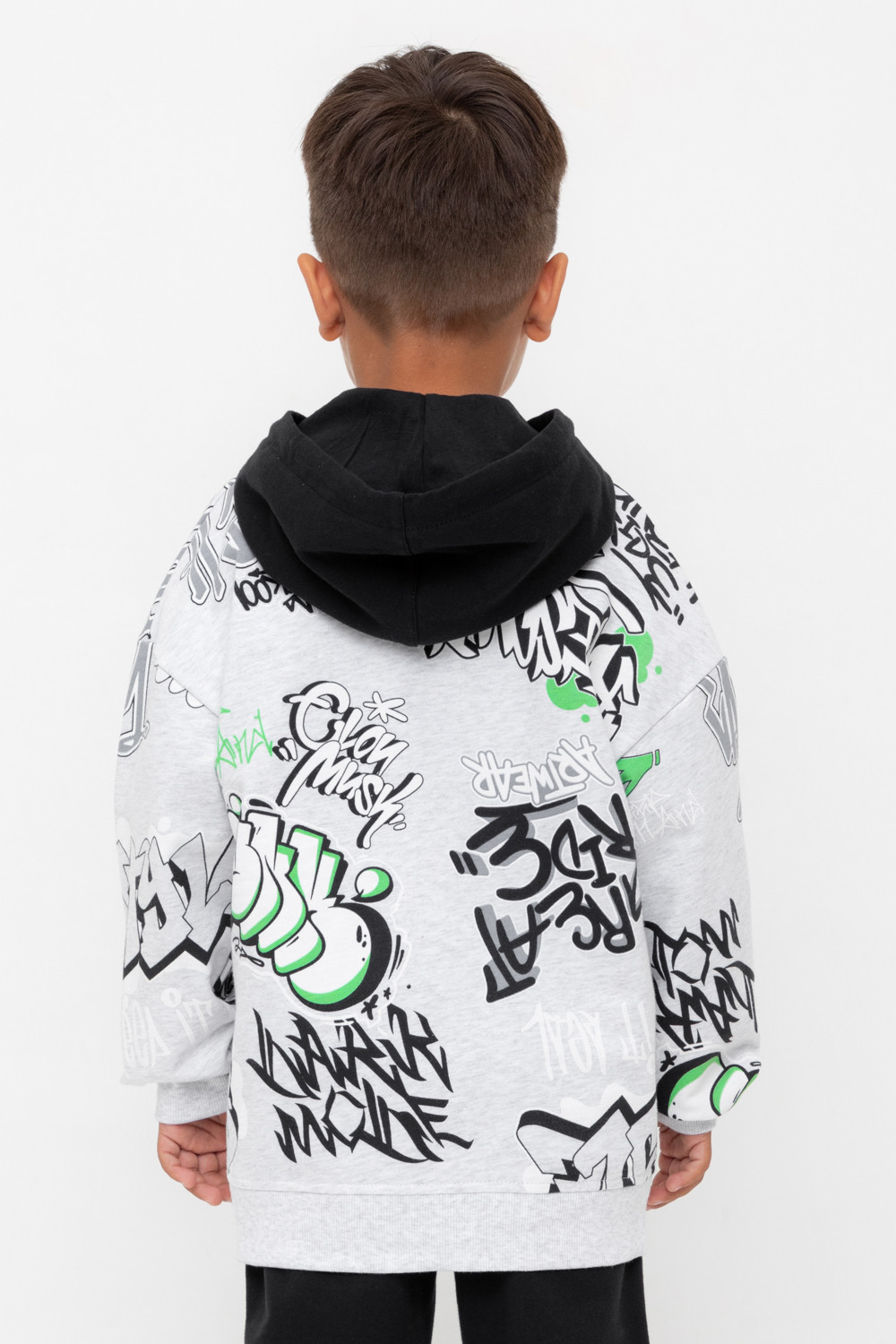 Жакет для мальчика, артикул: КР 302743-1, цвет: светло-серый5, фото 4