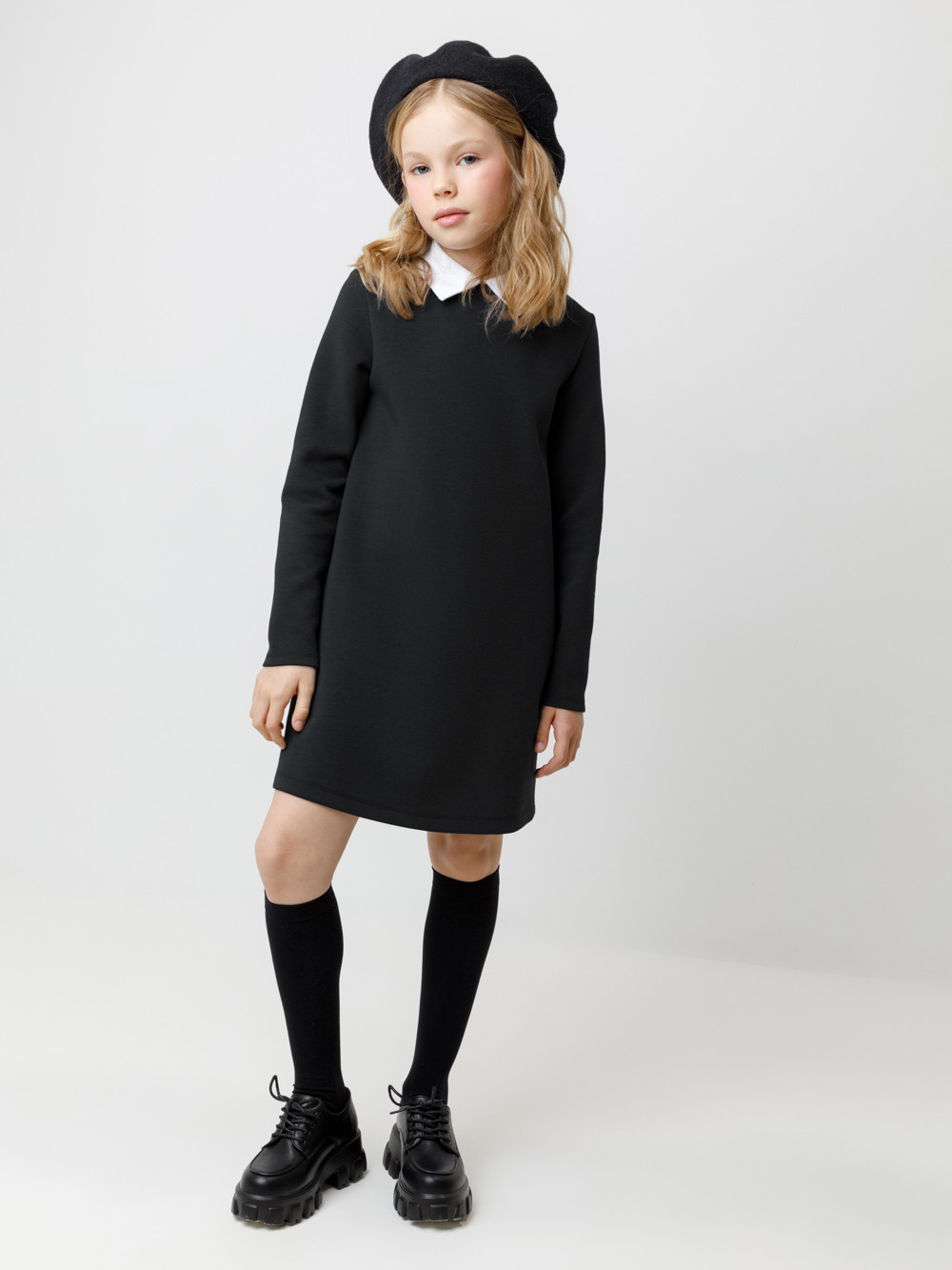 Платье для девочки, артикул: К 5934, цвет: черный, фото 4
