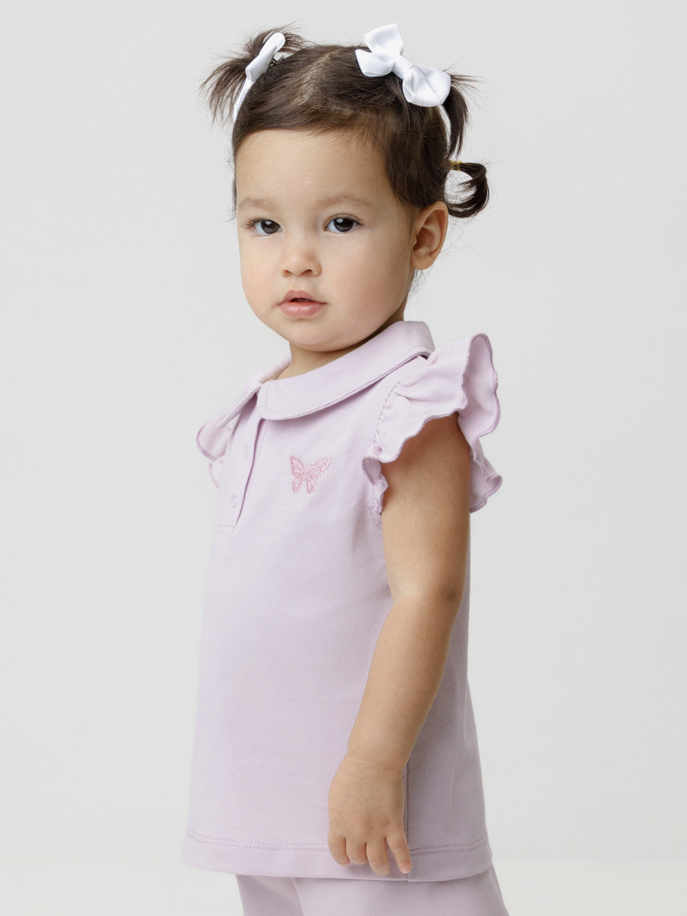 Футболка для девочки, артикул: КР 302935, цвет: фиолетовый, фото 4