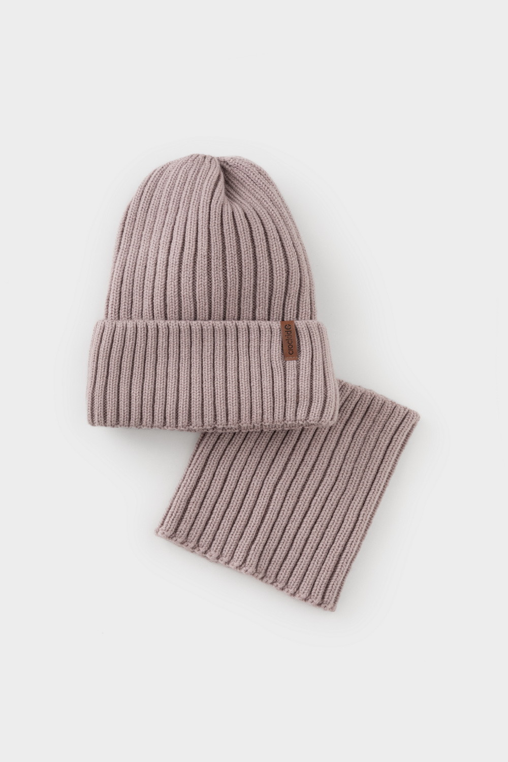 Комплект вязаный для девочки, артикул: КВ 22015/ш, цвет: розовый, фото 4