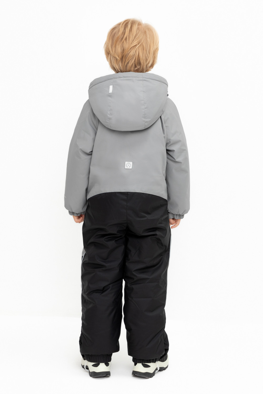 Комбинезоны утепленные для мальчика, артикул: ВК 60122/4 ГР, цвет: серый, фото 4
