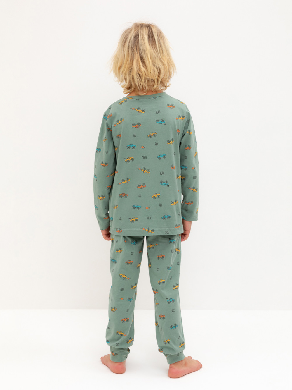 Пижама для мальчика, артикул: К 1561, цвет: зеленый, фото 3