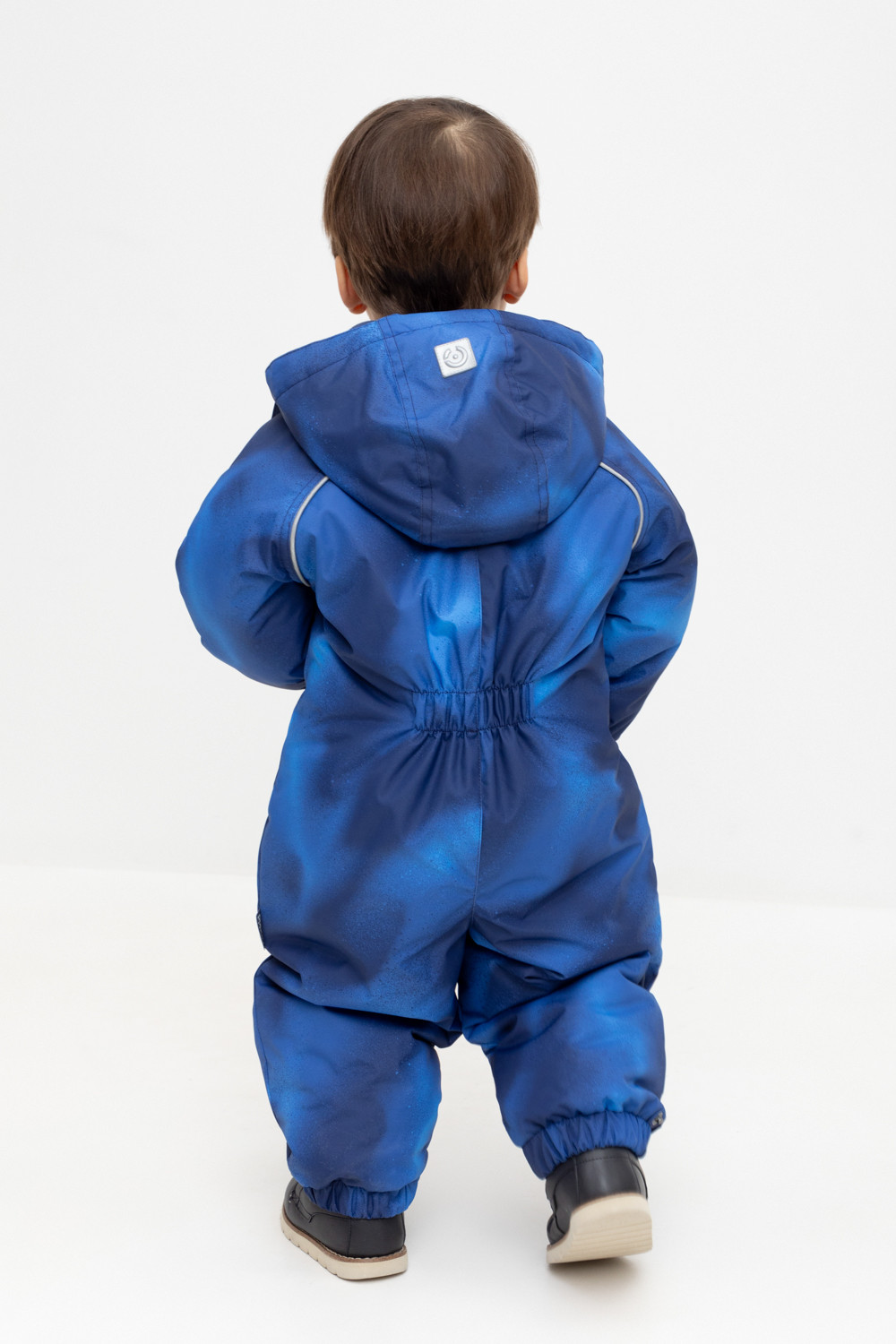 Комбинезоны утепленные для мальчика, артикул: ВК 60032/н/40 Ал, цвет: темно-синий, фото 4