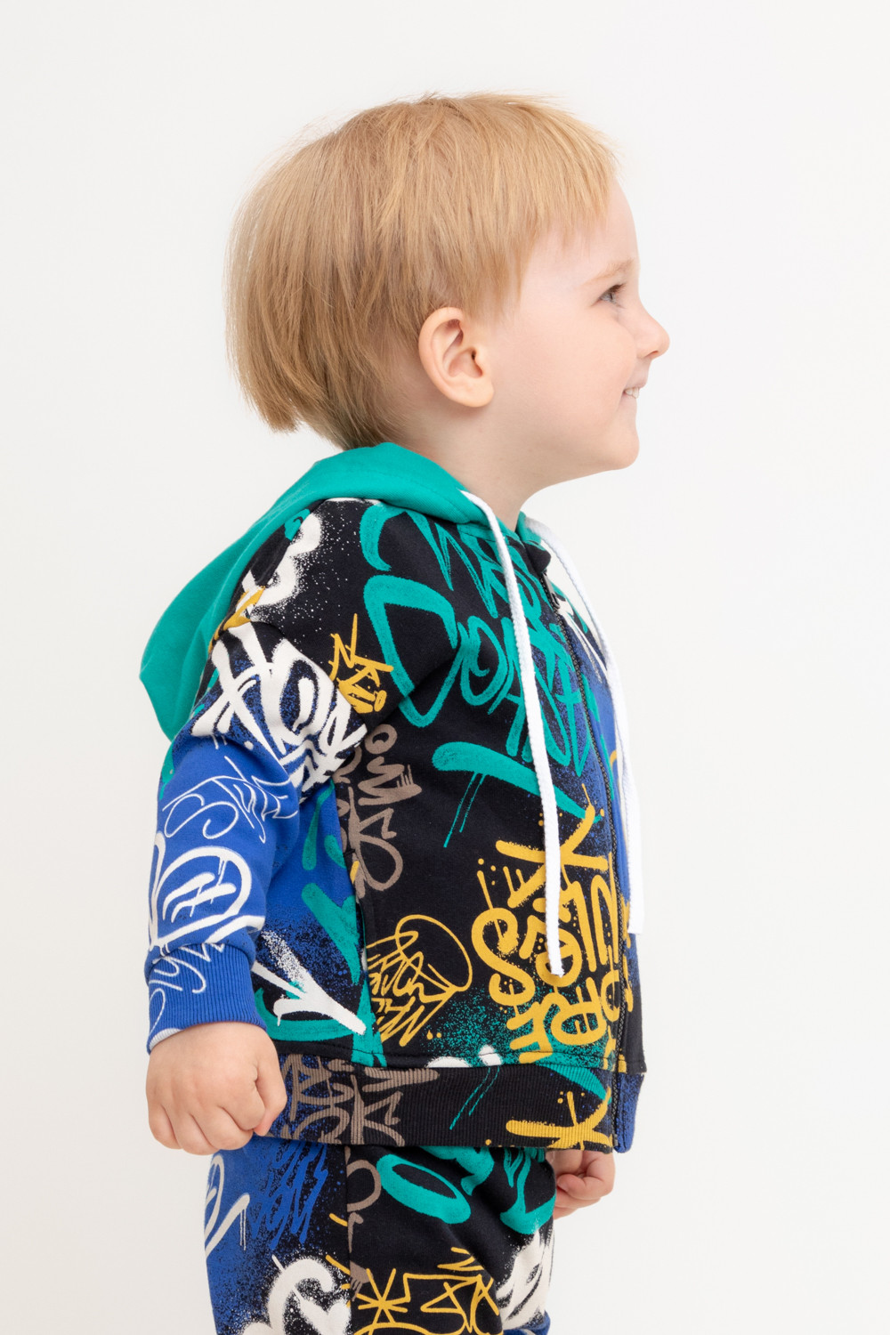 Жакет для мальчика, артикул: КР 302650, цвет: черный3, фото 4