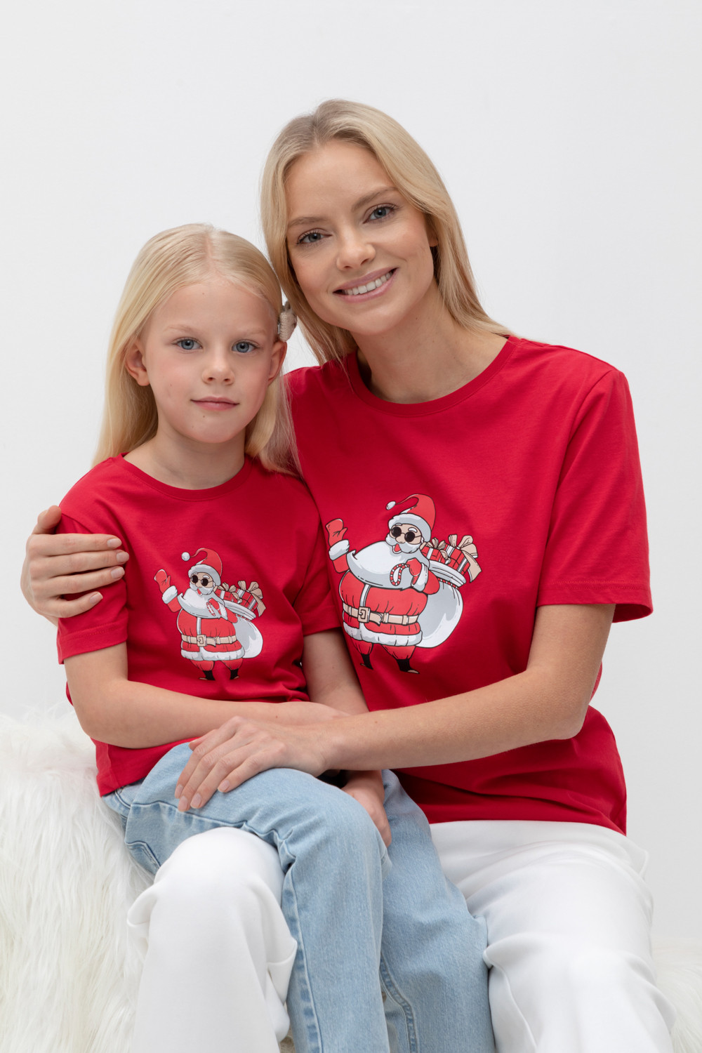 Футболки для дома для мам, артикул: Е 3620, цвет: красный, фото 4