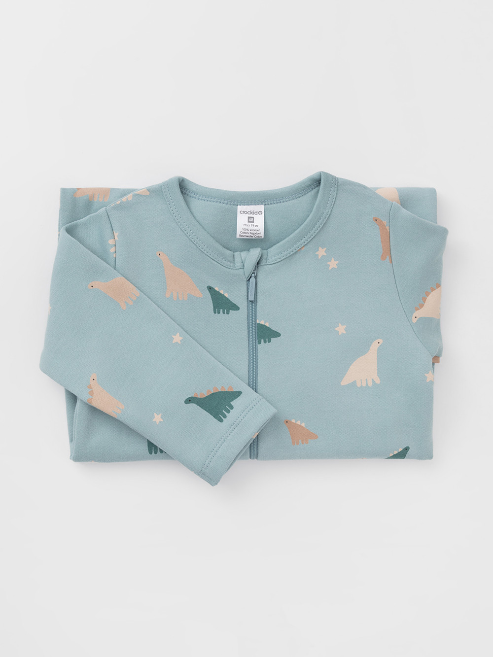 Комбинезон для новорожденных, артикул: К 6192, цвет: голубой, фото 4