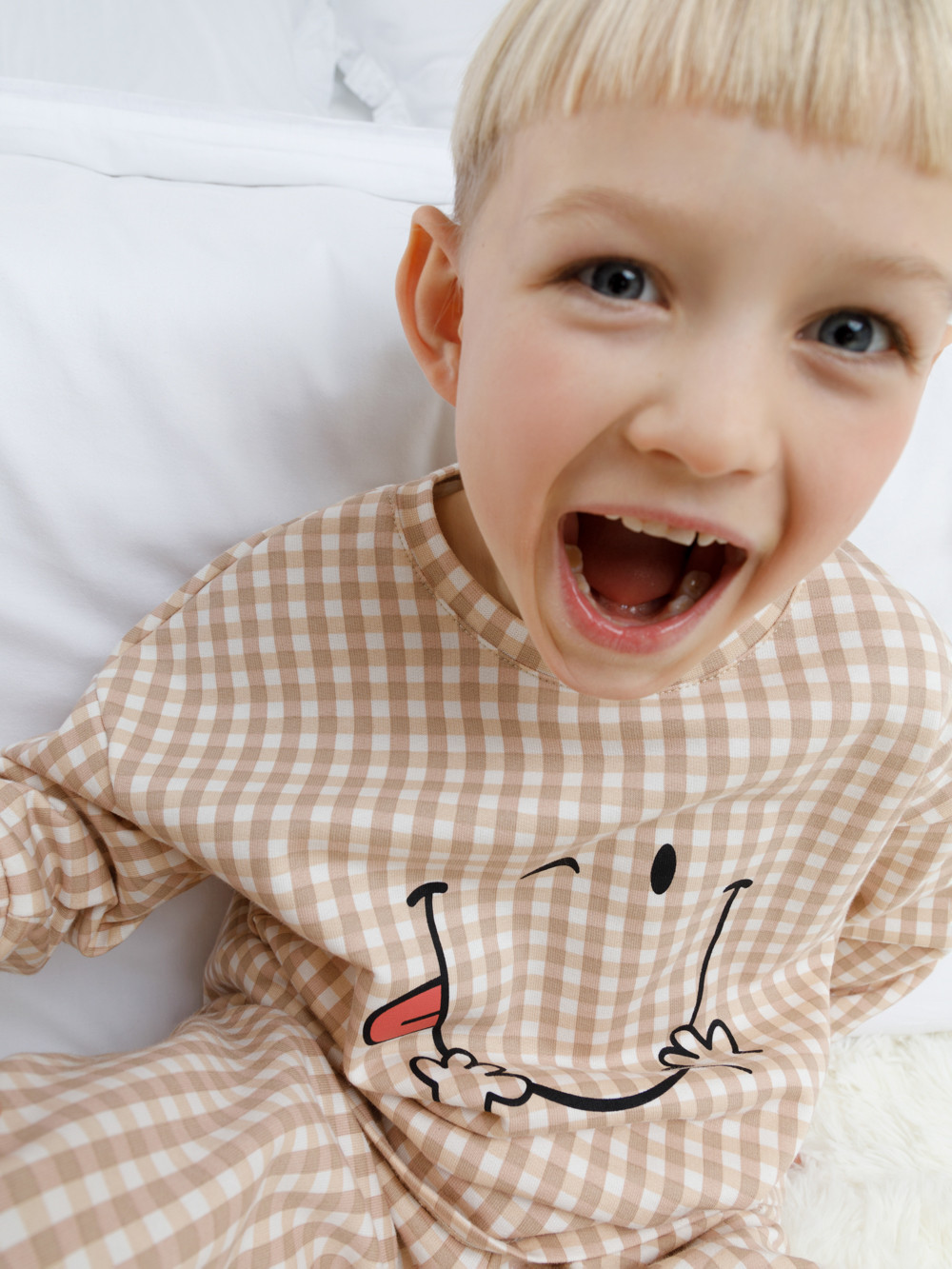 Пижама для мальчика, артикул: К 1581, цвет: сахар, фото 4