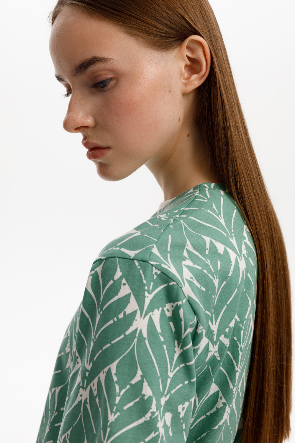 Футболки женские для мам, артикул: ЕВТ 3315, цвет: зеленый, фото 4