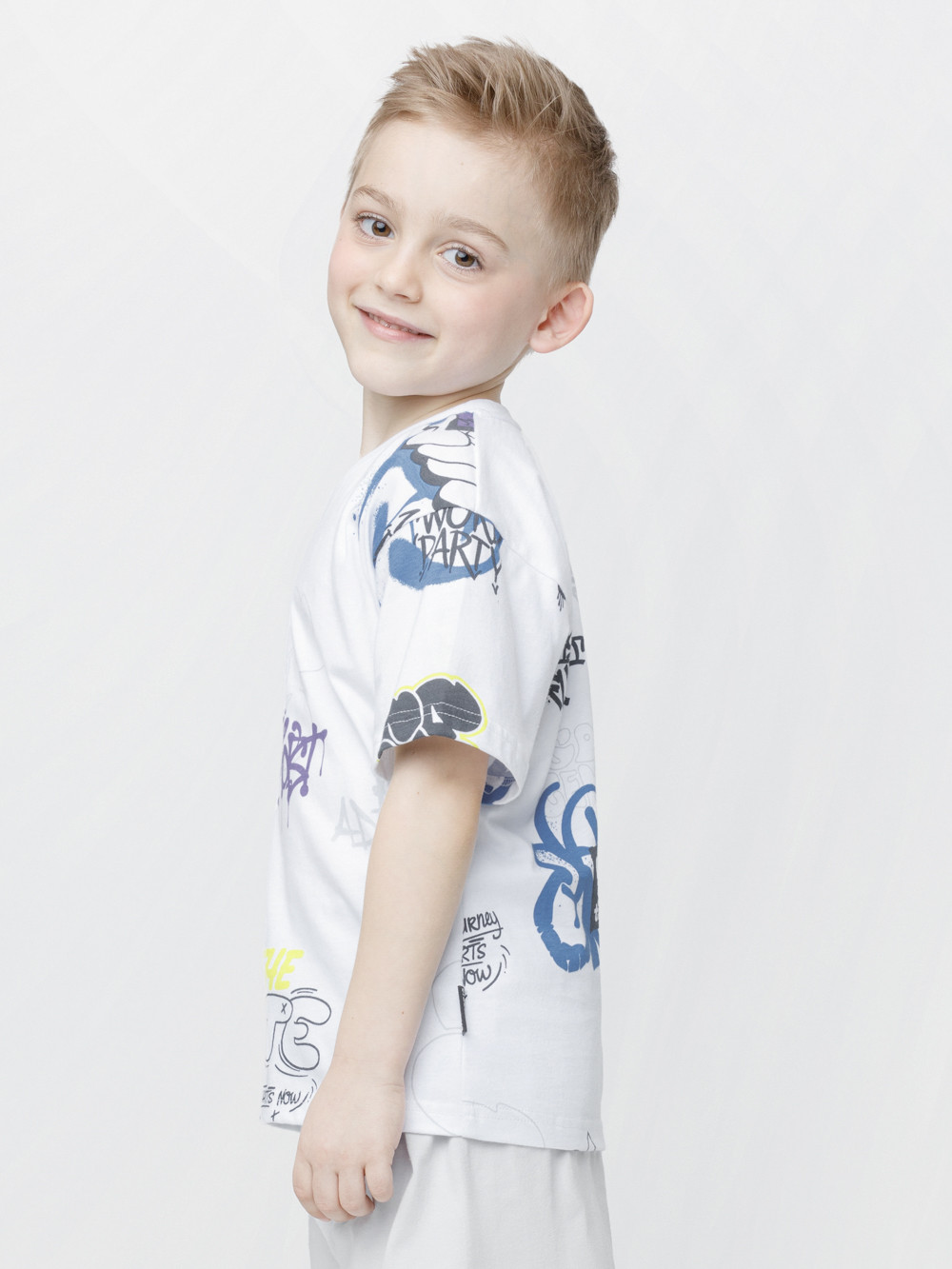 Футболка для мальчика, артикул: КР 302979, цвет: белый, фото 4