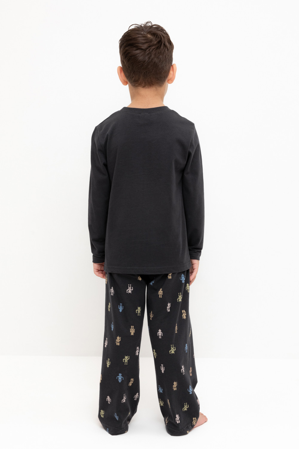 Пижама для мальчика, артикул: К 1600, цвет: темно-серый, фото 4