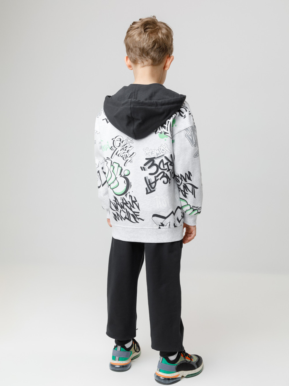 Брюки для мальчика, артикул: КР 400661, цвет: черный, фото 4