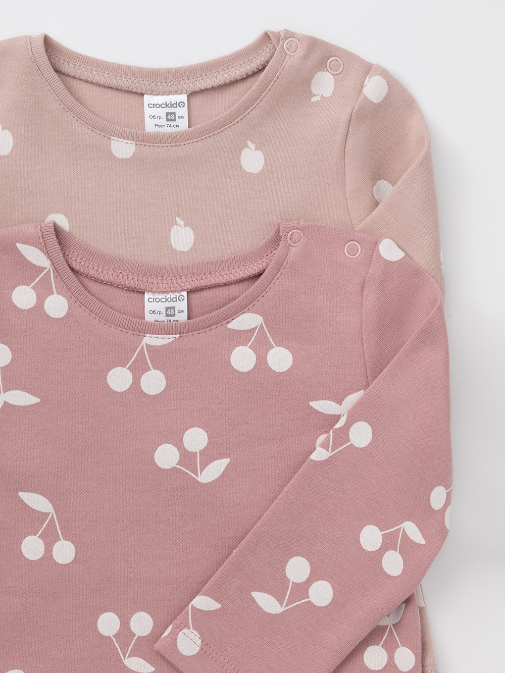 Джемпер для новорожденных, артикул: К 301944-2уп, цвет: розовый, фото 4