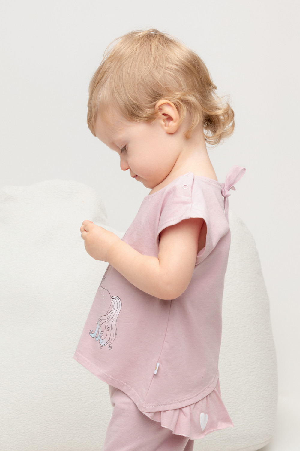 Футболка для девочки, артикул: КР 302319, цвет: розовый, фото 4