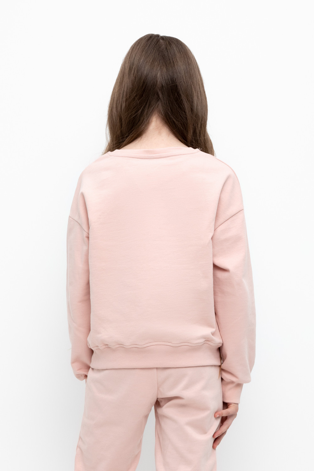 Джемпер для девочки, артикул: К 302119-1, цвет: розовый, фото 4