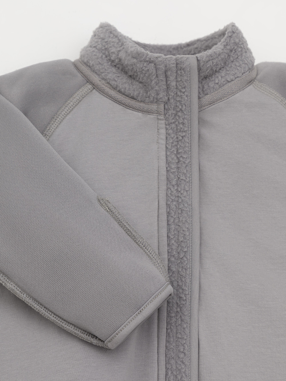 Комбинезон для мальчика, артикул: ФЛ 60011/4 ГР, цвет: серый, фото 4