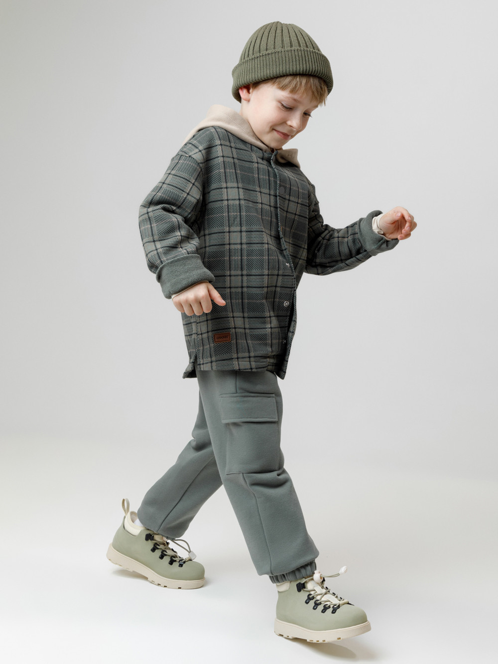 Рубашки для мальчика, артикул: КР 302780, цвет: зеленый, фото 4