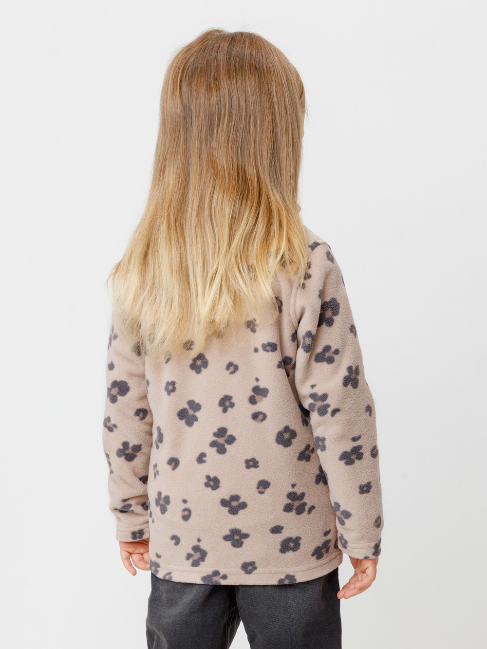 Куртка для девочки, артикул: ФЛ 34025-1/н/44 ГР, цвет: светло-бежевый, фото 4