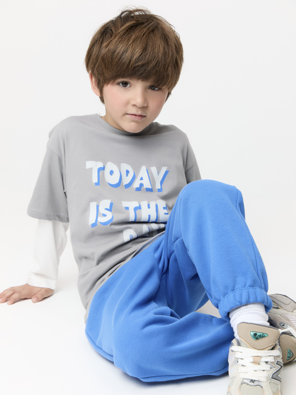 Футболка для мальчика, артикул: КР 303024, цвет: серый, фото 4