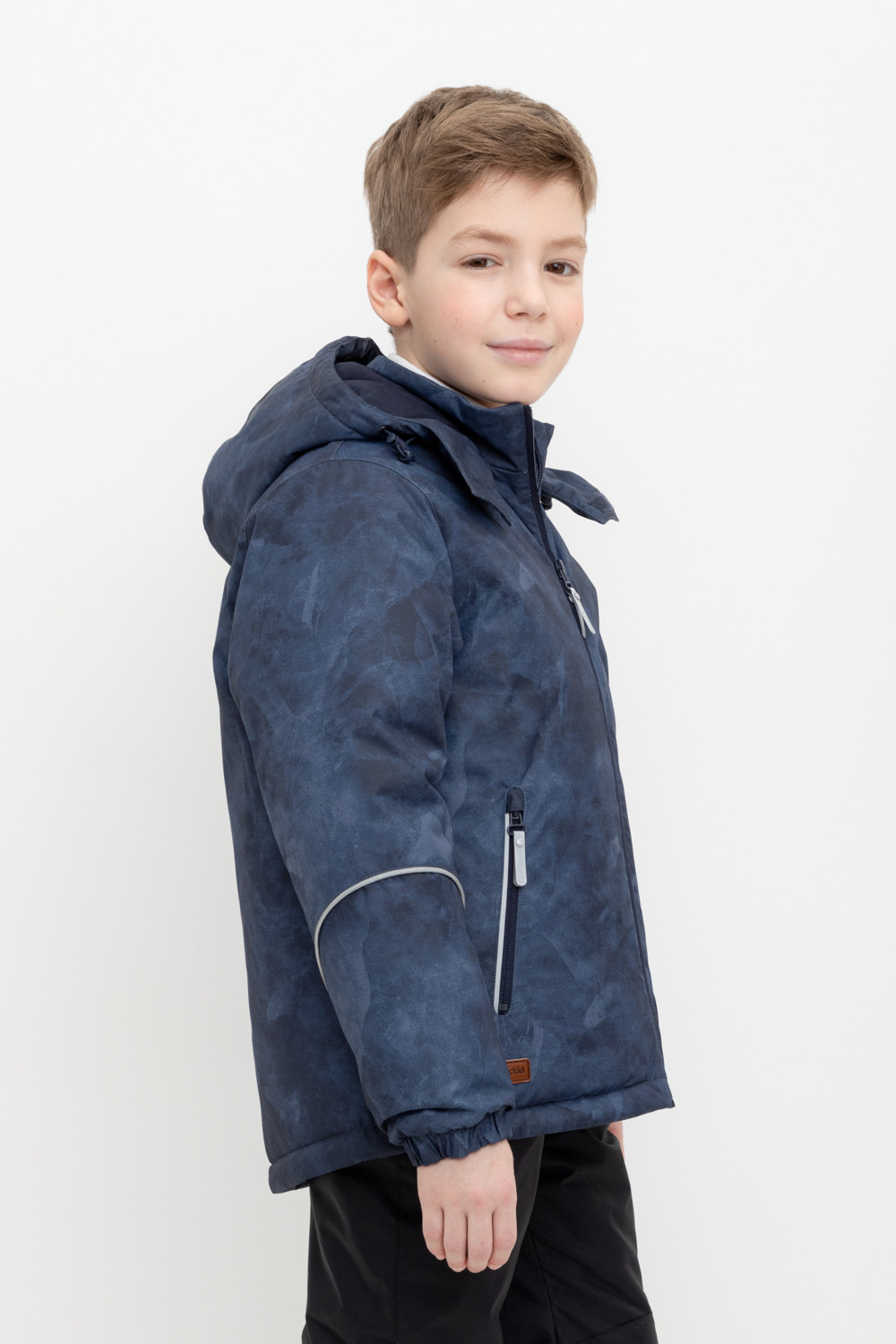 Куртки для мальчика, артикул: ВК 36102/н/2 ГР ( 92-122), цвет: синий, фото 4