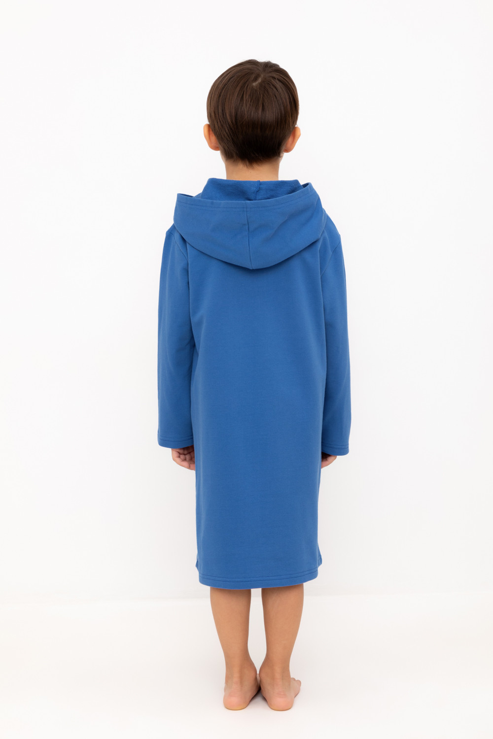 Халат для мальчика, артикул: К 5887-1, цвет: синий, фото 4