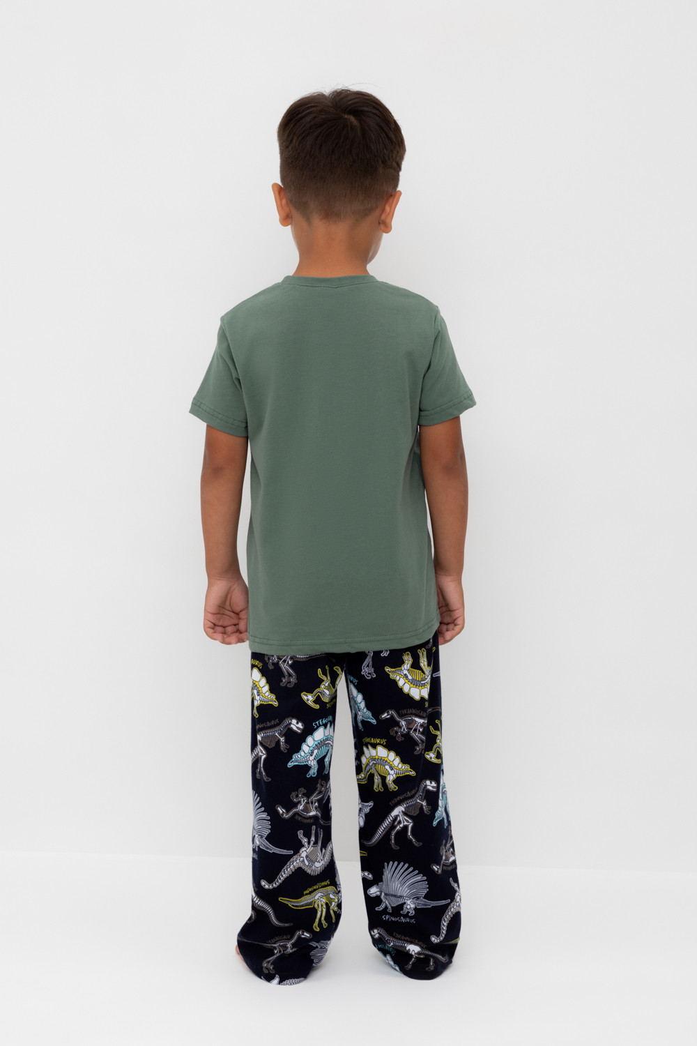 Пижама для мальчика, артикул: К 1599, цвет: зеленый, фото 4