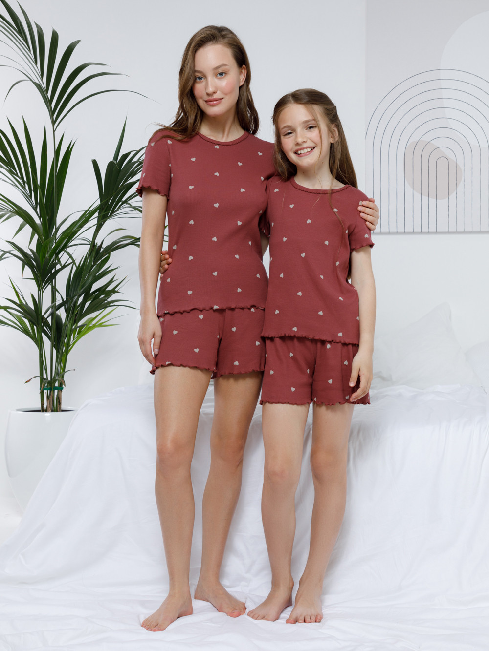 Пижама для девочки, артикул: МП 1660-1, цвет: коричневый, фото 4