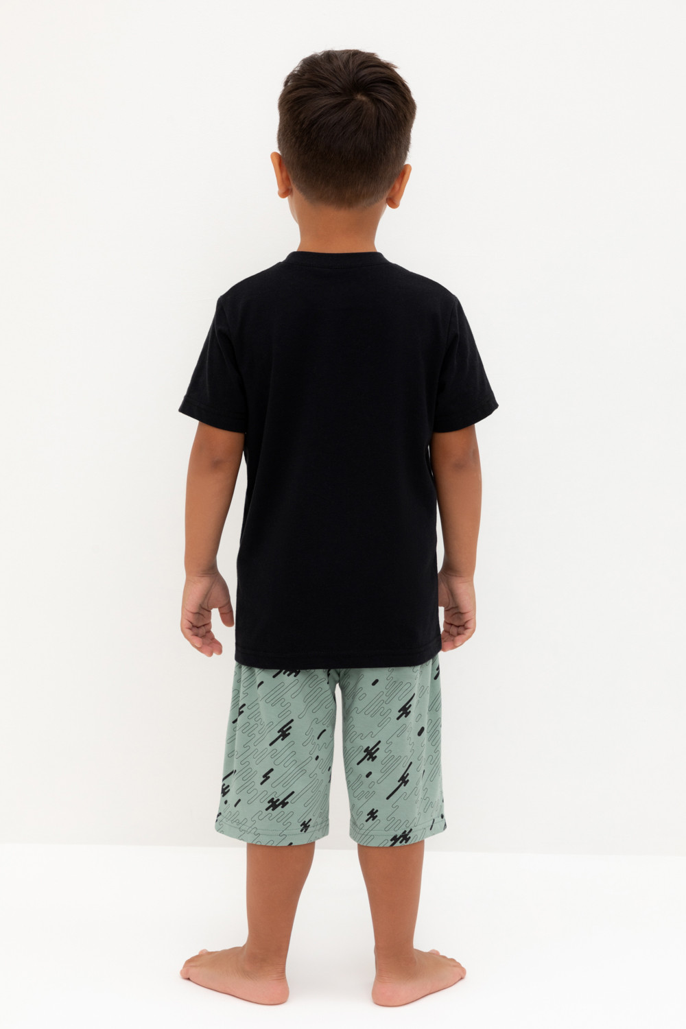 Пижама для мальчика, артикул: К 1528, цвет: черный3, фото 4