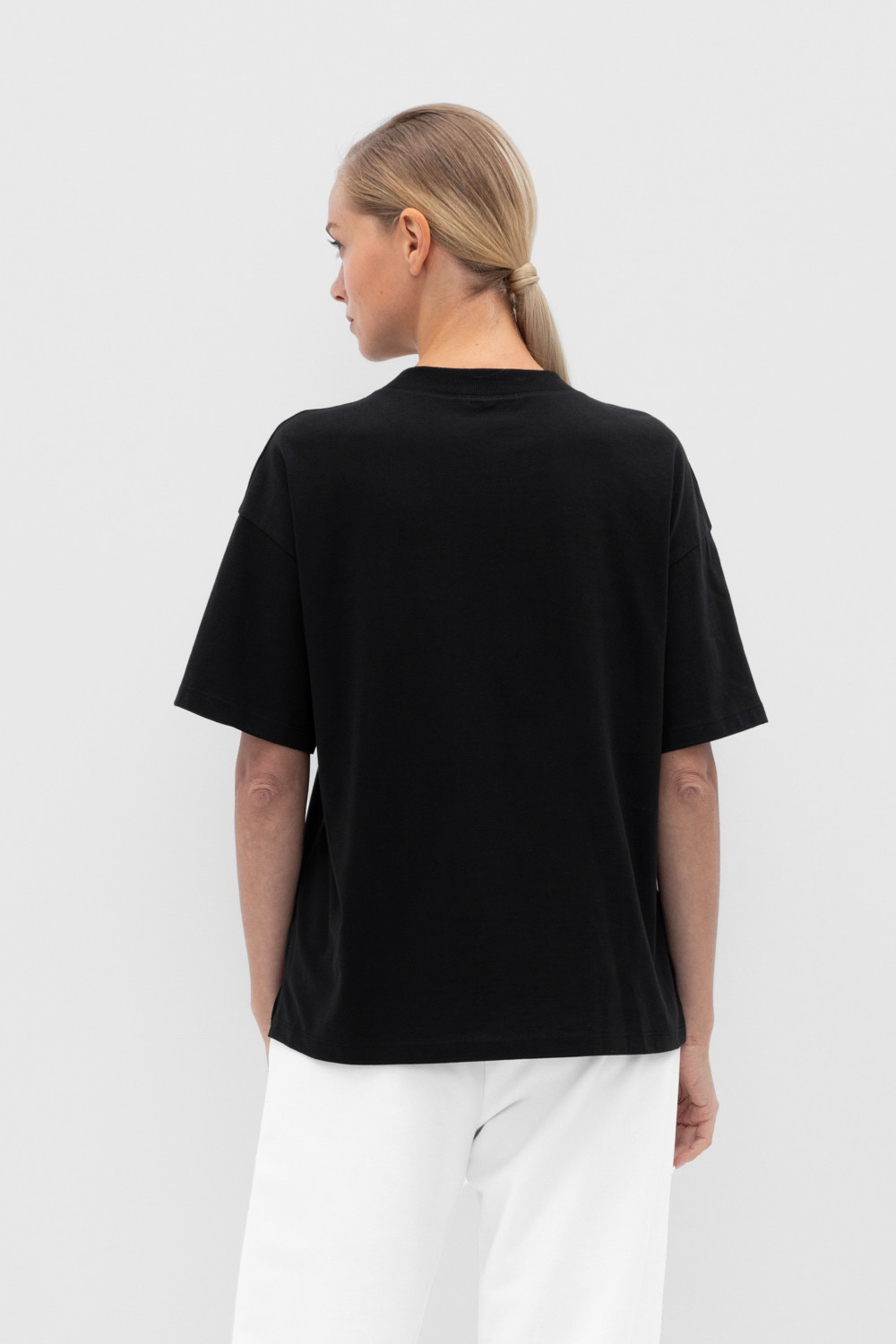 Футболки женские для мам, артикул: ЕВТ 3236, цвет: черный3, фото 4