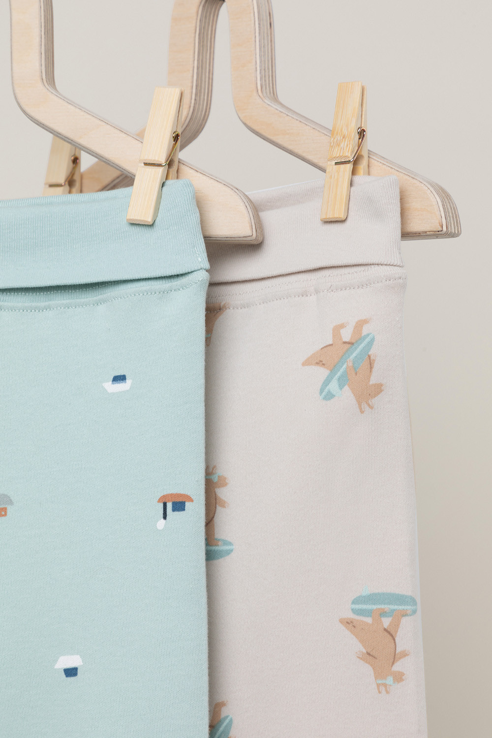 Ползунки для новорожденных, артикул: К 400220-2уп, цвет: голубой, фото 4