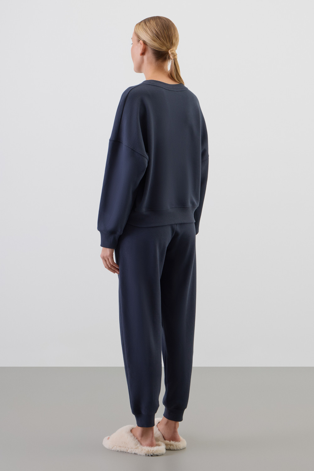 Комплекты для дома для мам, артикул: Е 20198, цвет: темно-синий, фото 4